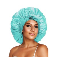 Nouveau Filet à Cheveux Réglable Caps Protecteur de Cheveux de Nuit Bigoudi Bonnet 2 en 1 Perruque en Satin Bonnet de Sommeil