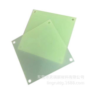 แผ่นฉนวน FR4 สีเขียวขาว ทนไฟ ทำจากอีพ็อกซี่เรซิน สำหรับฉนวนไฟฟ้า - Product Image 3