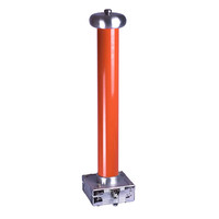 Divisor de alto voltaje portátil de 100kV CC/CA, medidor de voltios Kilo LCD Digital, potencia electrónica de 220V, 1 año para trabajo de máquina de detección