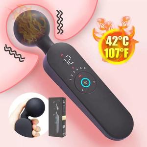 Usb Oplaadbare Persoonlijke Wand Massager Elektrische Siliconen <span class=keywords><strong>Vibrator</strong></span> <span class=keywords><strong>Handheld</strong></span> Full Body Seksspeeltje - Product Image 3
