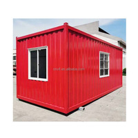 Maisons conteneurs plates isolées, maisons conteneurs préfabriquées.