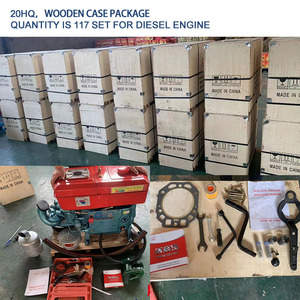 Moteur diesel monocylindre refroidi par eau Tengka Zs1130 30HP, moteur diesel Changfa Zs1130 pour pompe à eau, générateur Afrique - Product Image 5