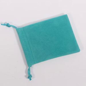 Sacs en velours à cordon pour bijoux et cadeaux, emballage souple de rangement - Product Image 3