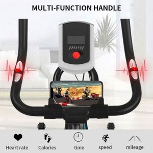 Bicicleta Estática Profesional para Casa, con Volante de Inercia de 5 kg, Peso Máximo del Usuario de 150 kg, Resistencia Ajustable, Diseño Unisex, Pantalla LCD, Metálica - Product Image 6