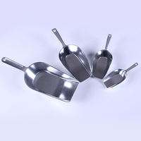 Pelle utilitaire en fonte d'aluminium farine alimentaire barre de grain de bonbon pelle à glace sèche pour bar cuisine