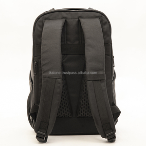 Sac à dos unisexe en cuir imperméable pour hommes Qualité décontractée Style classique Confortable Système de transport à glissière Voyage - Product Image 4