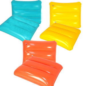 Colorful PVC Inflatable Camping Travel <strong>Pillow</strong> Air Inflatable Cushion <strong>Pillow</strong> Summer Beach Portable <strong>Pillow</strong> - Product Image 3
