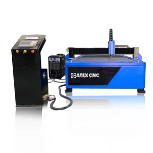 Flat stainless steel metal cutting plasma cutter 1530 CNC plasma cutting machine