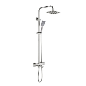 Gappo <span class=keywords><strong>ก๊อก</strong></span>น้ำฝนเ<span class=keywords><strong>ปิด</strong></span>/<span class=keywords><strong>ปิด</strong></span>ห้องน้ำที่ทันสมัยชุด<span class=keywords><strong>ฝักบัว</strong></span>อาบน้ำควบคุมอุณหภูมิ Duchas G2499-40 - Product Image 1