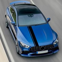 5 pièces voiture carrosserie côté décalcomanies autocollants vinyle Wrap voiture décoration autocollants auto-adhésif pour voitures