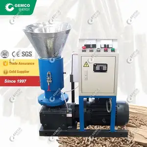 GEMCO-Mini máquina de granulado pequeño para la fabricación de madera de pino, madera de pino, bioma y papel, de excelente calidad