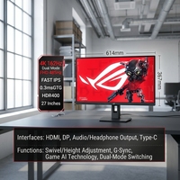 ROG Jueshen 27 Deuxième génération XG27UCGR/- W Écran 27 pouces 4K Bureau Taux de rafraîchissement élevé Affichage bimode