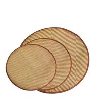 Lit pour chat Kingtale en rotin doux, universel quatre saisons, nid frais d'été, fournitures, maison tissée à la main en jonc de mer