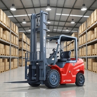 Forklift Listrik Baterai Lithium-Ion Liftron CPD35 3.5T untuk Penanganan Gudang Berat