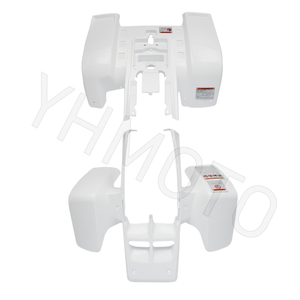 Pour Yamaha YFZ 350 YFZ350 <span class=keywords><strong>Banshee</strong></span> YFZ350 Kit de carenado de carroceria de plastico para guardabarros delantero y trasero de ATV - Product Image 6