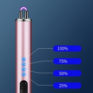 <span class=keywords><strong>Briquet</strong></span> électrique personnalisé <span class=keywords><strong>rose</strong></span> pour cigarette <span class=keywords><strong>Briquet</strong></span> à bougie d'extérieur pour petite cuisine BBQ en ligne Affichage de puissance - Product Image 6