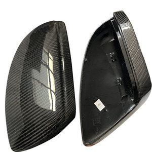 Cubiertas de espejo lateral de fibra de carbono cubierta de espejo retrovisor para <span class=keywords><strong>Audi</strong></span> C8 A6L A7 <span class=keywords><strong>A7L</strong></span> A8L S6 - Product Image 1