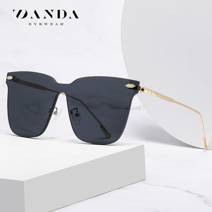 Danda Sunglasses JS8523 Frameless Integrated Lens UV400 Unisex Fashion Sun Protection - Product Image 1