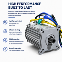 Motor Forklift Listrik Berdaya Tinggi Grosir, Motor Anti Ledakan 6000RPM 5000W, Motor DC Tanpa Sikat Magnet Permanen