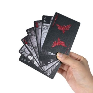 ไพ่สไตล์โกธิคแบบกำหนดเอง มุมเหลี่ยม ปั๊มฟอยล์ลายนูน ชุดไพ่กวนตาน - Product Image 2