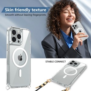 Custodia Magnetica per Telefono in TPU+PC <span class=keywords><strong>Giallo</strong></span> Cristallo Trasparente 2025 per <span class=keywords><strong>iPhone</strong></span> 11 12 13 <span class=keywords><strong>14</strong></span> 15 16 Accessori per Telefono <span class=keywords><strong>Giallo</strong></span>+Trasparente - Product Image 2