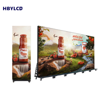 Pantalla LED para Pósteres de Interior, Fácil de Mover, Alta Definición, Publicidad Interior