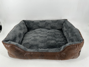 Longue peluche chat lits chat tapis rond doux lit pour chiens coussin pour animaux de compagnie chat lit dormir canapé tapis animal fabricant livraison directe - Product Image 6