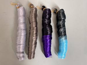 Tresse française 24 pouces boucles françaises <span class=keywords><strong>Tresses</strong></span> au crochet Extensions de cheveux synthétiques pré-étirés Meches <span class=keywords><strong>Tresses</strong></span> - Product Image 3