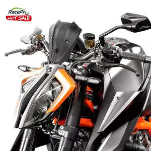 RACEPRO Motorcycle Accessories Windscreen Fly Screen Headlight Windscreen Wind Deflector For KTM Super Duke 1290 R/RR 2021-2022