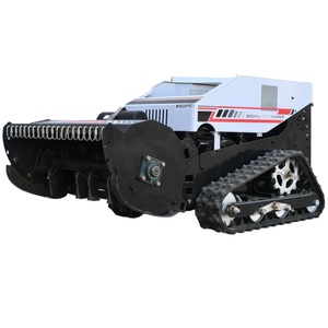 Muchos clientes compran Robot Mulcher Ancho de corte 800Mm 1000Mm 1200Mm Martillo de control remoto Cortacésped - Product Image 1