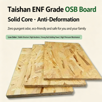 Panneau OSB (Oriented Strand Board) de qualité ENF 1220x2440mm 9mm 12mm 15mm, non fini, pour décoration intérieure, vente en gros Hunan