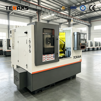Tour CNC horizontal de haute précision TENAKS TCK46A, machine-outil combinée de tournage et de fraisage à lit incliné automatique, prix compétitif