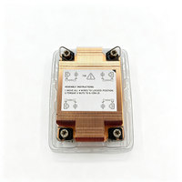 Refroidisseur de processeur à chambre à vapeur haute performance 240W avec ailettes en cuivre LGA4189 V72 2U 0.3mm 113x78x25mm Personnalisé OEM ODM Usine MOQ 1 pièce