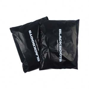 Self-Adhesive Black LDPE&HDPE Plastic Poly Mailer Express Courier <b>Bag</b> Custom Mailer <b>Bag</b> Printed for Shoe - Product Image 3