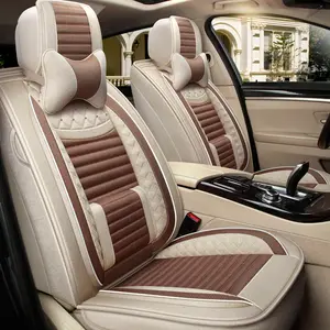 подушка безопасности для хонда сrv Suppliers-Роскошный Универсальный кожаный чехол для автомобильного сиденья