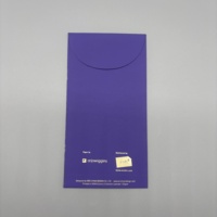 Enveloppe Rouge Personnalisée avec Estampage à Chaud Paon, Pochette Cadeau de Luxe pour Nouvel An Chinois, Argent pour Mariage et Fêtes