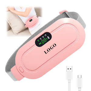 Ceinture de massage vibrante chauffante sans fil pour soulager les douleurs menstruelles chez la femme - Product Image 1