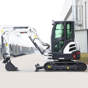 Mini-excavatrice 3,5 tonnes avec moteur EPA 5, livraison gratuite, excavatrice sur chenilles, pour ferme et maison, machine d'excavation, usine HUAYEE - Product Image 3