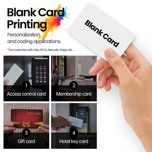 Cartes cadeaux personnalisées en plastique en gros, impression de cartes PVC pour adhérents VIP, cartes de visite avec code QR - Product Image 1