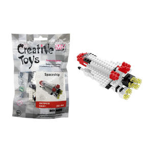 Apprendimento educativo per bambini 3d assemblare lo <span class=keywords><strong>spazio</strong></span> blocchi di costruzione di piccole particelle di plastica micro set di blocchi di costruzione - Product Image 4