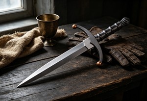 Épée Arthurienne d'Halloween en Mousse PU, Magnifique Accessoire Unisexe Thème Chevalier Royal Médiéval, Marque Personnalisée, à partir de 14 ans - Product Image 5