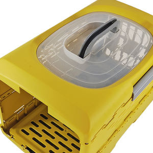 Popular perro <span class=keywords><strong>gato</strong></span> jaula portador aprobado plástico aerolínea perreras portador - Product Image 6