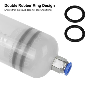 Pompe à seringue pour transfert d'huile, extracteur de liquide automobile, grande capacité 200 ml pour liquide de refroidissement moteur - Product Image 3