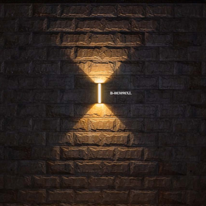 Applique murale LED extérieure SENZHAOIP65 à faisceau double, étanche IP65, carrée, pour hôtel, façade, aménagement paysager - Product Image 1