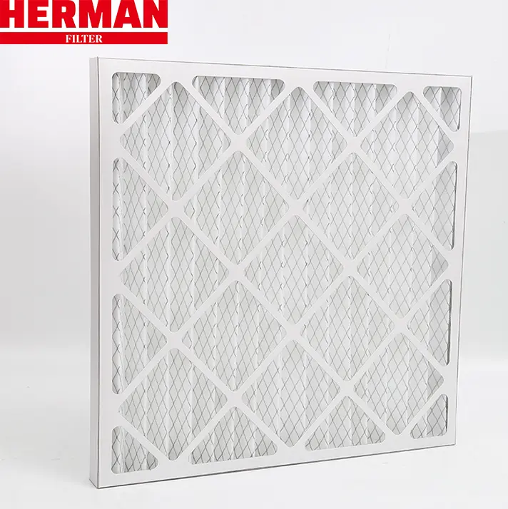 Nouveau filtre à panneau en acier inoxydable humidificateur d'air ULPA qualité HEPA et composants en Fiber de verre pour la maison Restaurant AC pour un usage domestique