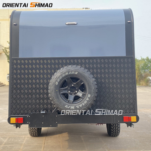 Rimorchio da viaggio completamente attrezzato in alluminio fuoristrada Pop-Up a doppia piega per Camper a cupola - Product Image 5