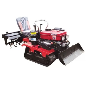 Mini cultivadora de cadenas Gulit Ride On de 18-24Hp y 700-900Kg para labranza de tierras agrícolas, arrozales y terrenos con colinas. - Product Image 4