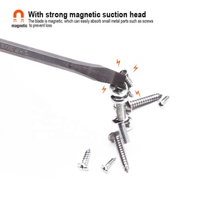 HARDEN Hand Tool Slotted <strong>Screwdriver</strong> with Soft Handle Slotted/Phillips/Torx <strong>Screwdriver</strong> <strong>Magnetic</strong> <strong>Screwdriver</strong> - Product Image 5