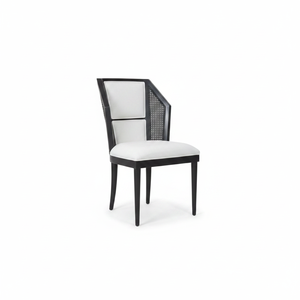 Premium Quality <b>Cane</b> Back Dining <b>Chair</b> Modern Elegant Design Durable Eco Friendly Upholstered Seat for Indoor and Outdoor Use - Product Image 2