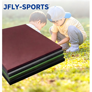 Surface de piste de course en particules de caoutchouc EPDM hautement élastiques, résistante à l'usure, imperméable, insonorisée, tapis de sécurité EPDM pour aire de jeux - Product Image 1